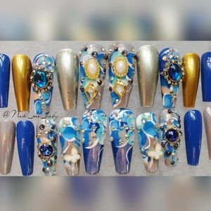 Luxurious Gel press-on Nails